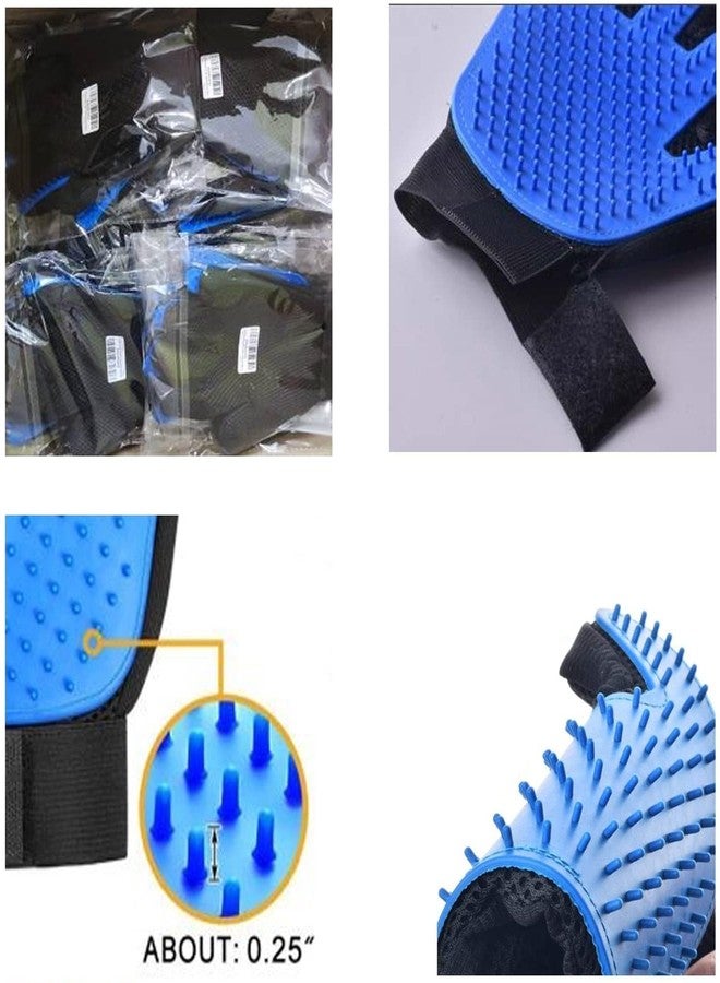 KittuPet Pet Grooming Kit - Slicker Brush, Silicone Shampoo Dispenser, Palm & Glove Brush | Color May Vary| Dog & Cat Hair Remover, Bath & Massage Tools for Shedding | Puppy & Kitten Combo (Pack of 4) - Image 5